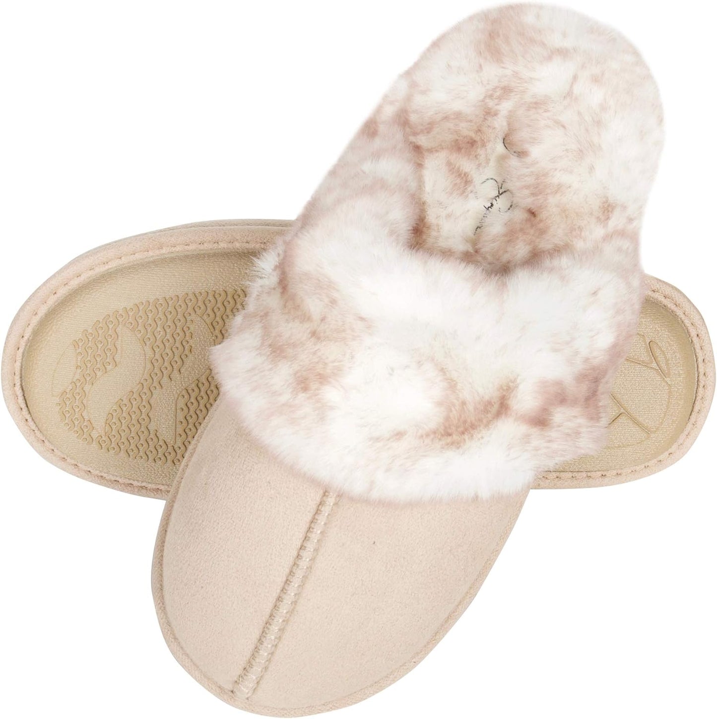 Women's Cozy Faux Fur House Slippers