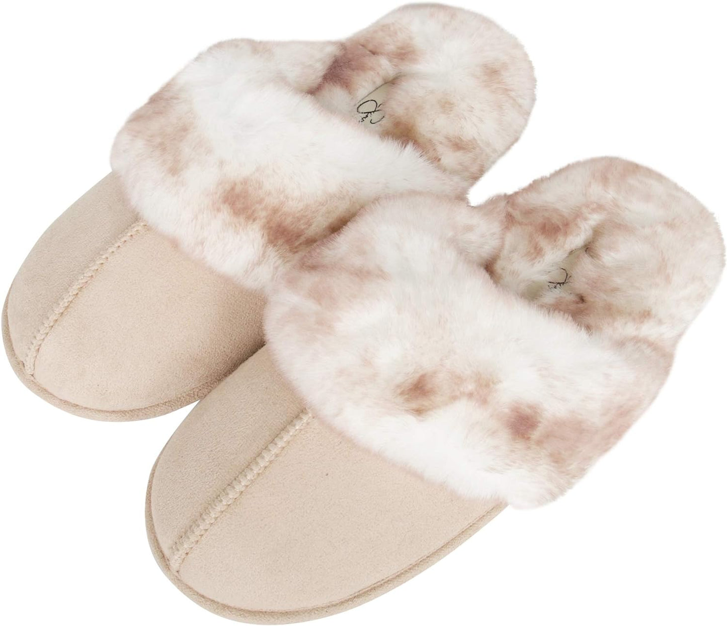 Women's Cozy Faux Fur House Slippers